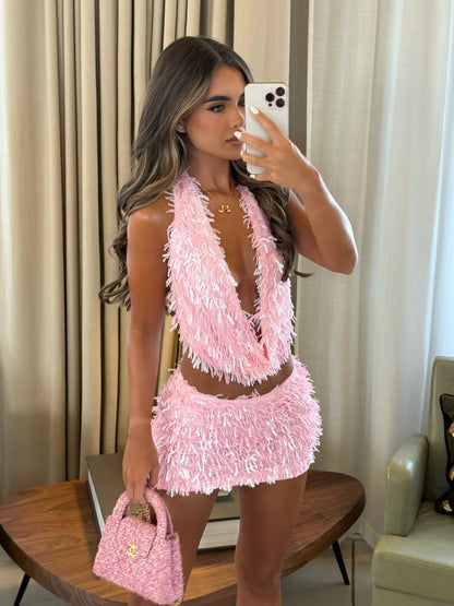 Women's Slim Sexy Short Skirt Suit