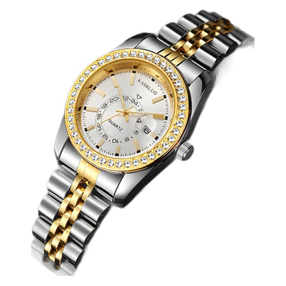 Women's Quartz Watch with Calendar and Luminous Feature