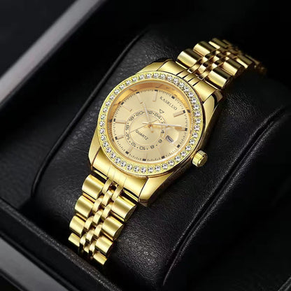 Women's Quartz Watch with Calendar and Luminous Feature