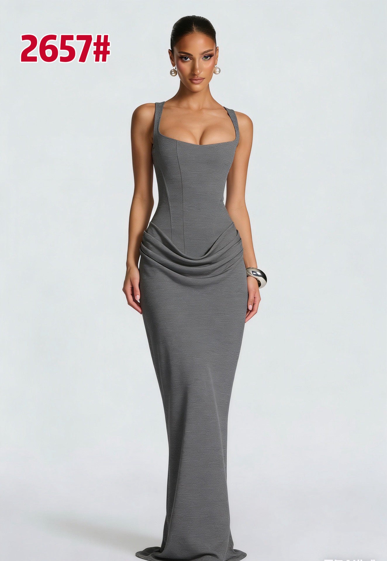 Womens Slim Fit Strap Bodycon Dress